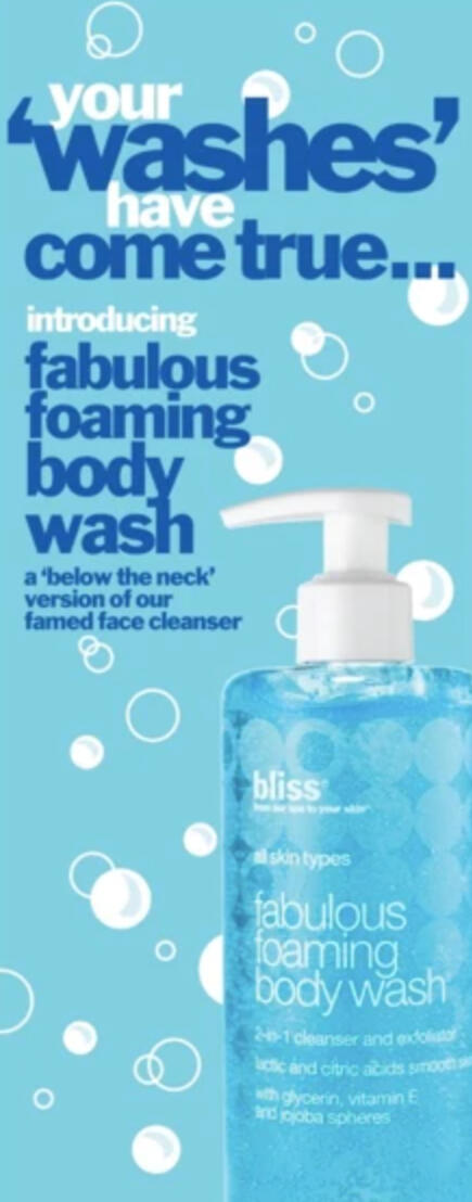 Bliss - Led creative across e-commerce, digital campaigns, and global spa experiences for 20+ locations, helping create a more cohesive and elevated customer experience across digital and physical touchpoints.